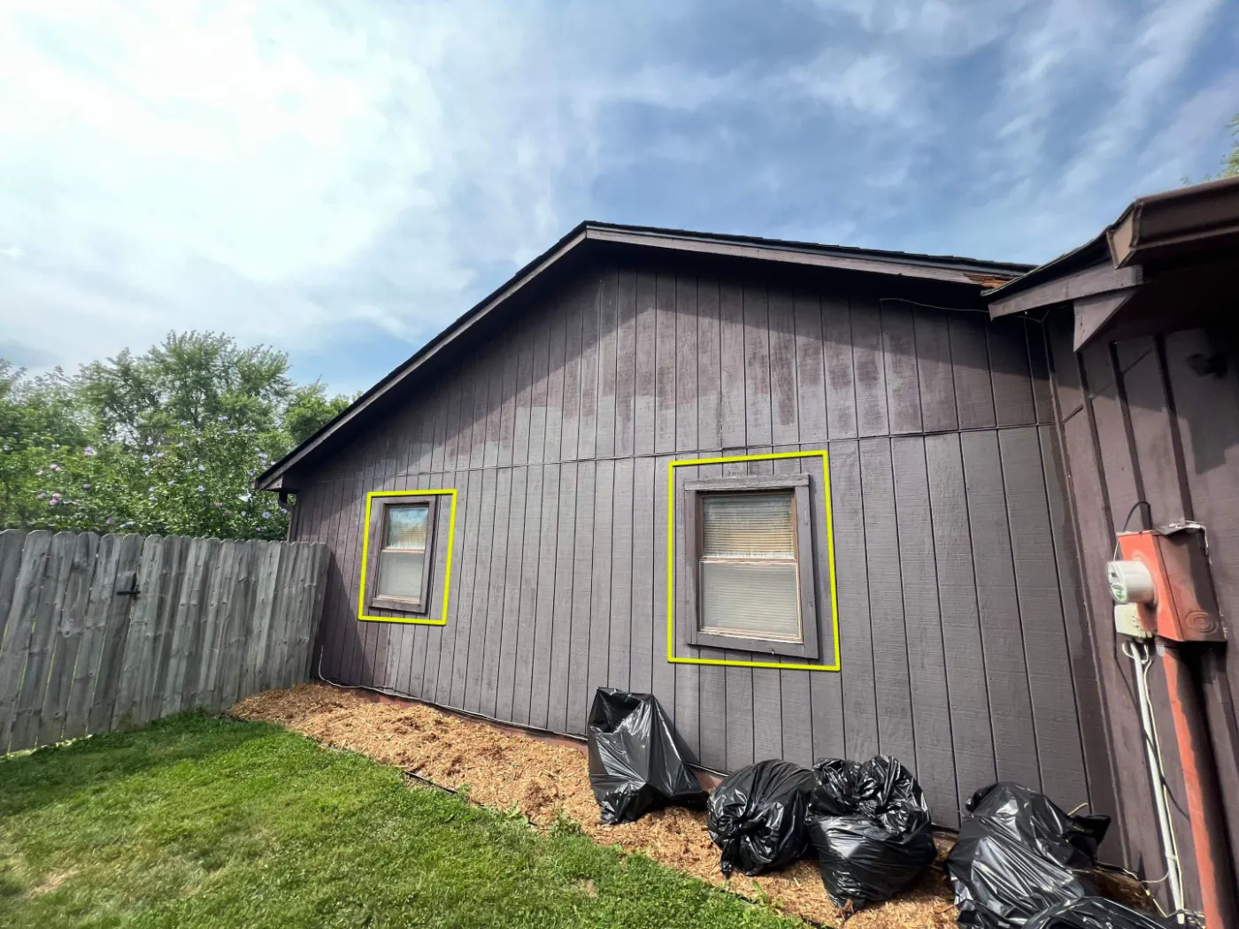 Energy-efficient windows installed in a Allisonville home